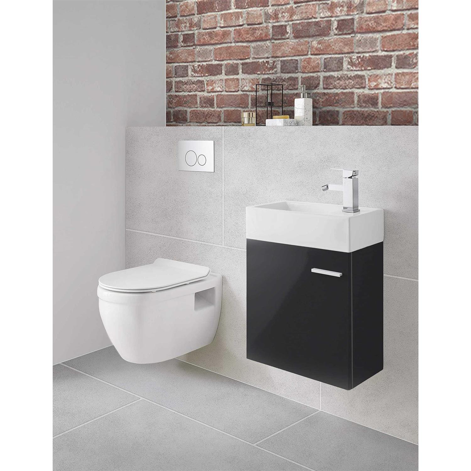 Swiss Madison SM-WT450 Ivy Wall-Hung Elongated Toilet Bowl - Cheap Fitting