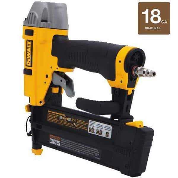 DEWALT Pneumatic 18-Gauge 2 in. Brad Nailer Kit and 1-1/2 in. x 18-Gauge Brad Nails - Cheap Fitting