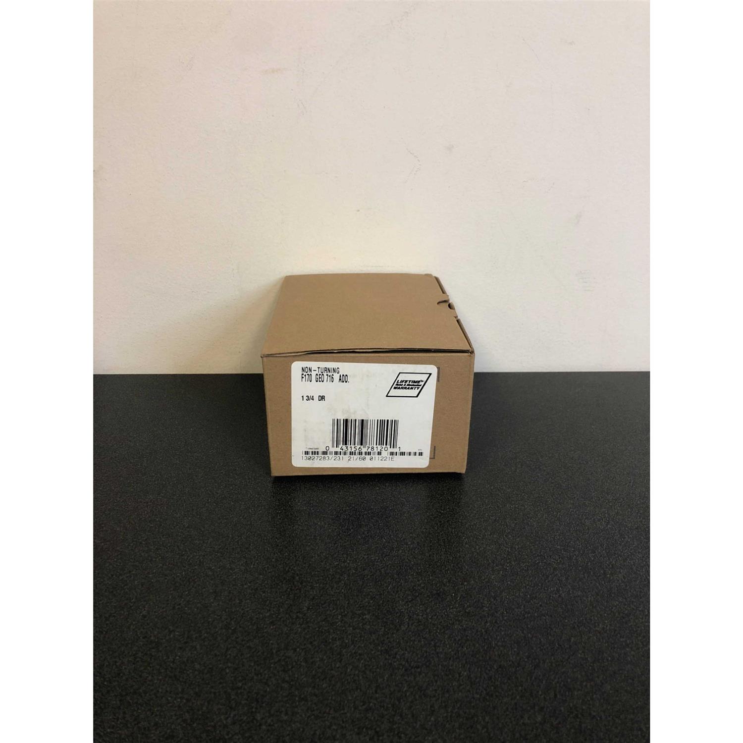 Georgian Single Dummy Knob with Addison Trim Schlage F170GEO - Cheap Fitting