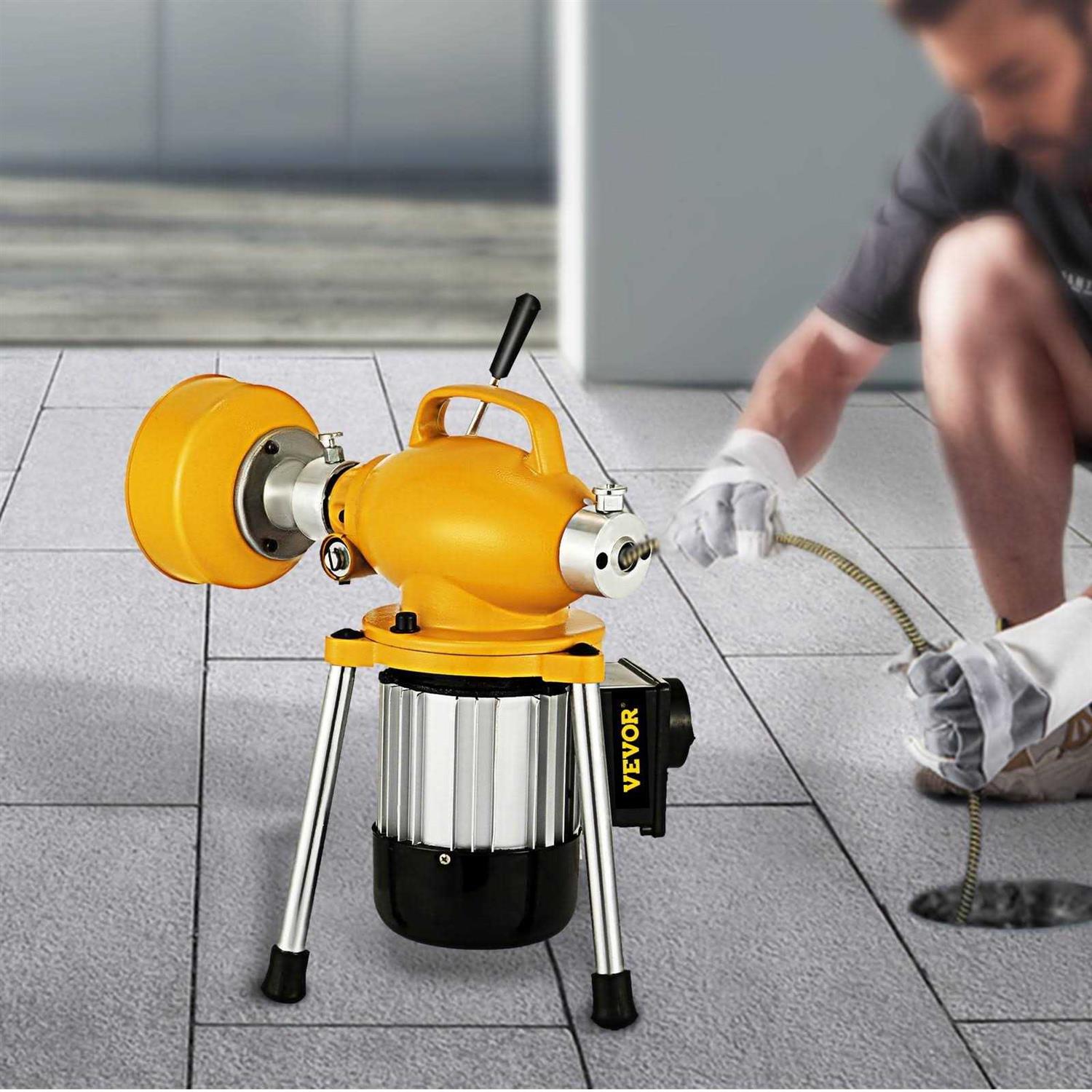 Vevor Drain Cleaner Machine 66 x 2/3 in Drain Cleaning Machine - Cheap Fitting