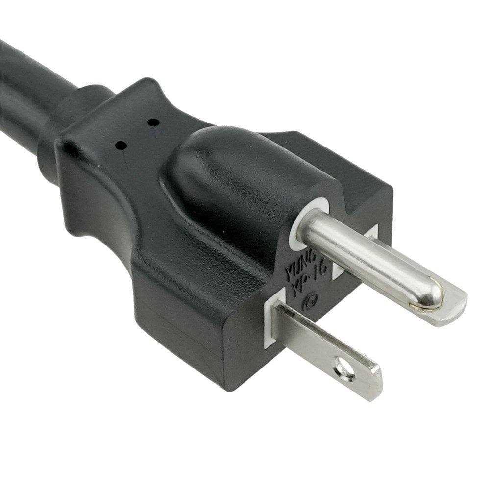 Monoprice Heavy Duty Power Cord NEMA 5-20P to IEC 60320 C19 35058 - Cheap Fitting