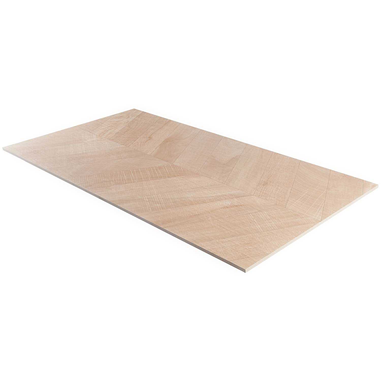 Montgomery Chevron 24 x 48 Matte Porcelain Wood-Look Floor and Wall Tile Ivy Hill Tile - Cheap Fitting