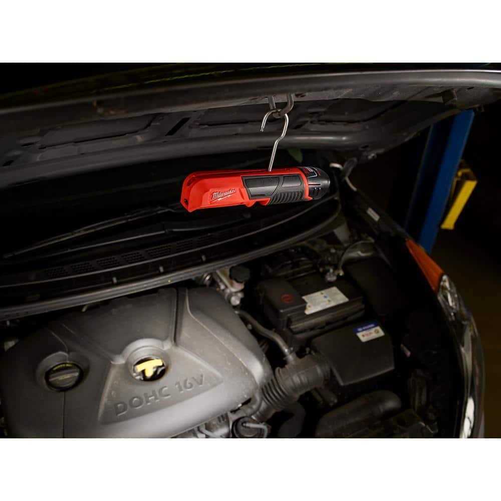 Milwaukee M12 12-Volt Lithium-Ion Cordless 220 Lumens LED Stick Light with 2.0 Ah Battery and Charger - Cheap Fitting