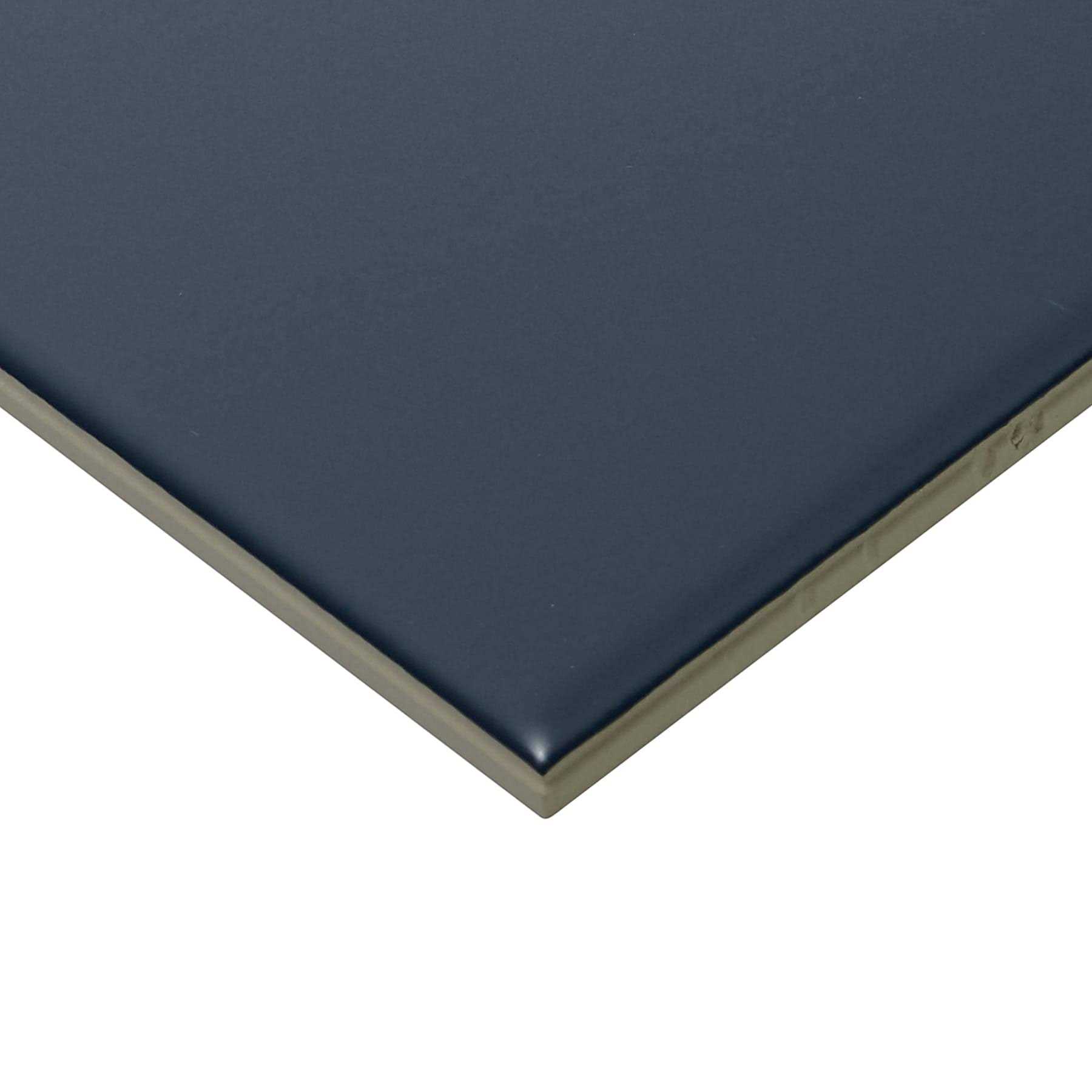 American Olean VitaScape Midnight Satin 4-in x 12-in Satin Ceramic Subway Wall Tile VS20412MODHC1P2 - Cheap Fitting