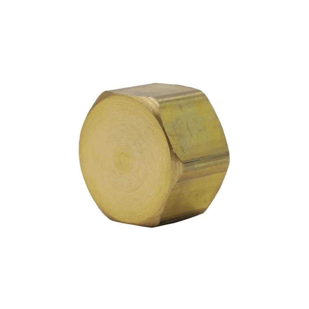 Everbilt 3/8 in. Comp Compression Brass Cap 801039 - Cheap Fitting