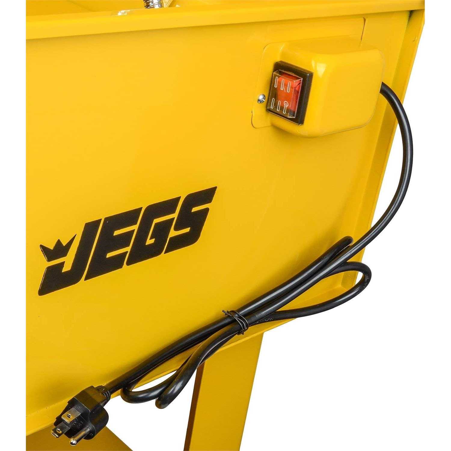 Jegs 40-Gallon Parts Washer 24 Gallon Solvent Capacity 5 Gallon Per Minute Max Pump Output - Cheap Fitting