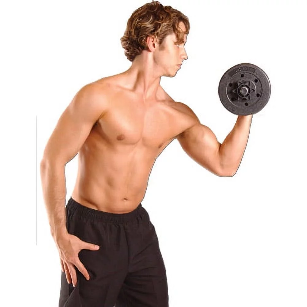 CAP Barbell 40-Pound Vinyl Dumbbell Set - Cheap Fitting