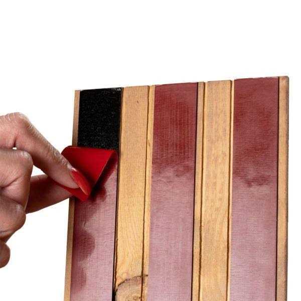 Architectural Products by Outwater L.L.C. 16 Sq ft Pine Wood Wall Panels Peel & Stick Wooden Planks - Cheap Fitting