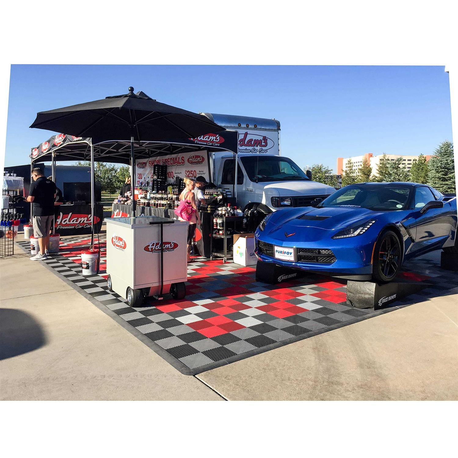 Big Floors RaceDeck Free-Flow Open Rib Self-draining Design - Cheap Fitting