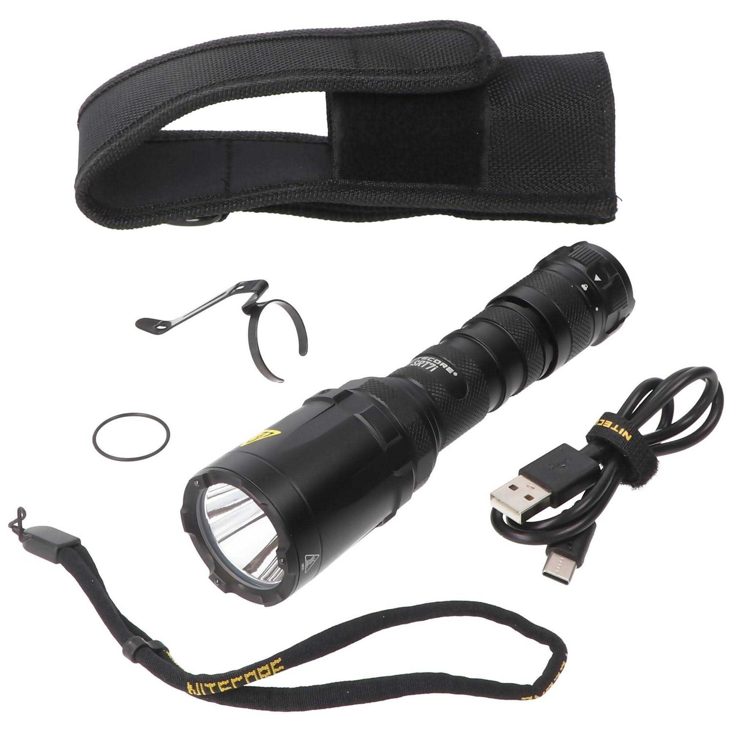 Nitecore SRT7i 3000 Lumen Long Throw Rechargeable Flashlight - Cheap Fitting