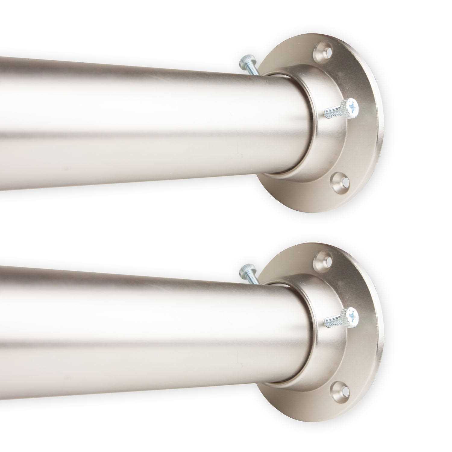 Rod Desyne 1.5 in. Adjustable Closet Rod and Socket Set - Cheap Fitting