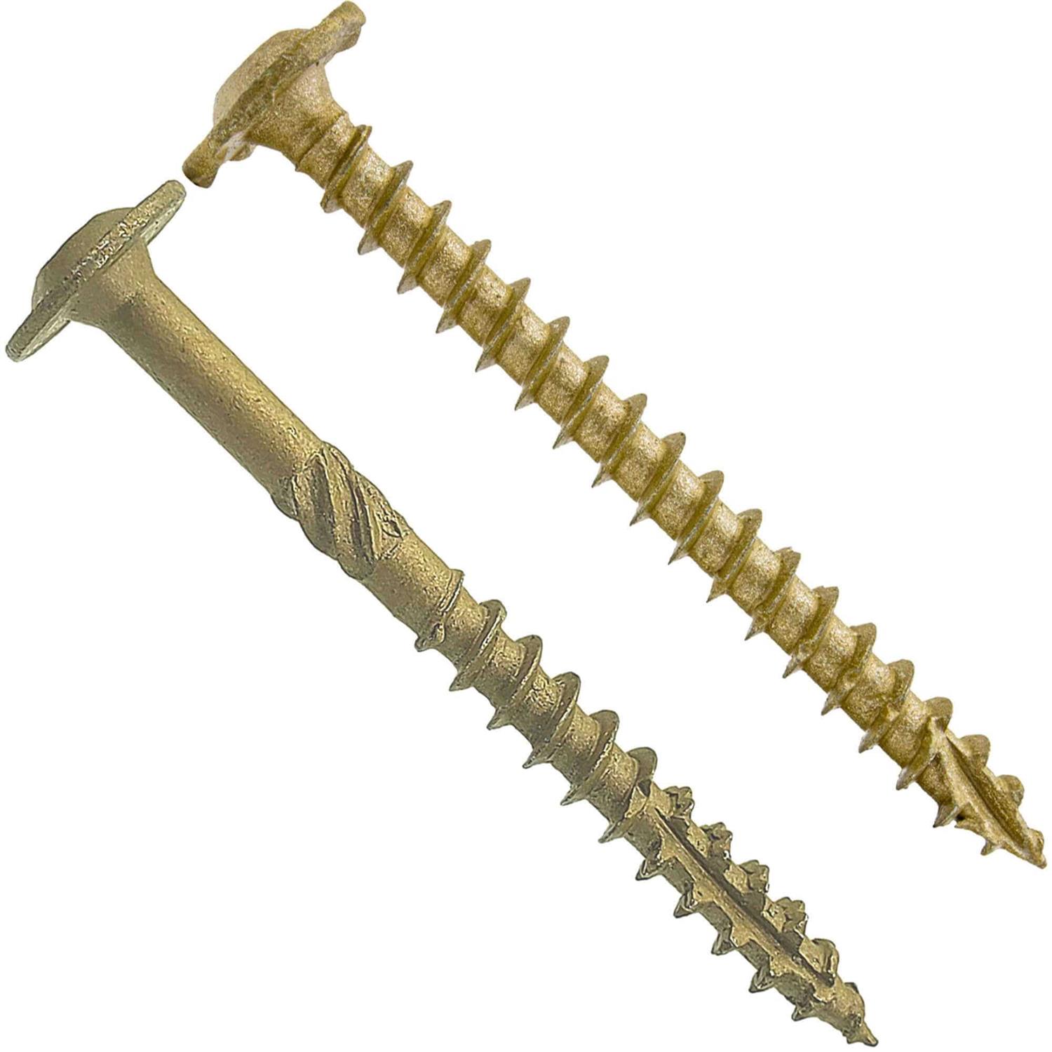 Jake Sales Construction Lag Screw Exterior Coated Torx/Star Drive Heavy Duty Structural Lag Screw Far Superior to Common Lag Screws - Cheap Fitting