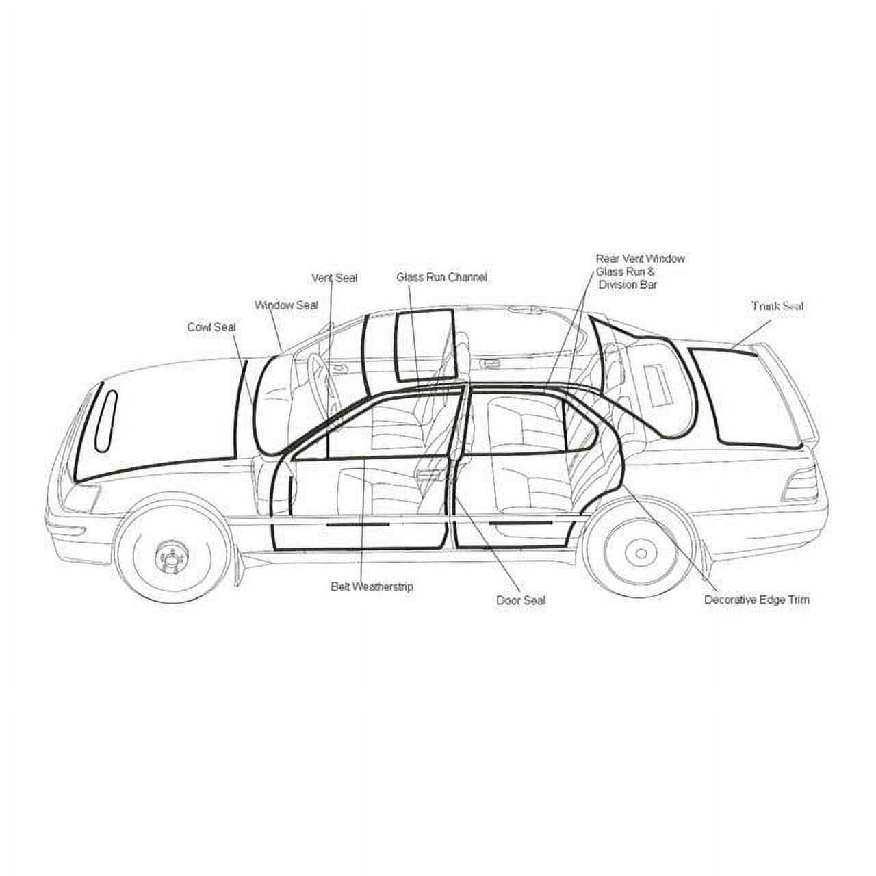 Weatherstrip Kit Fairchild Industries KD1002-10A - Cheap Fitting