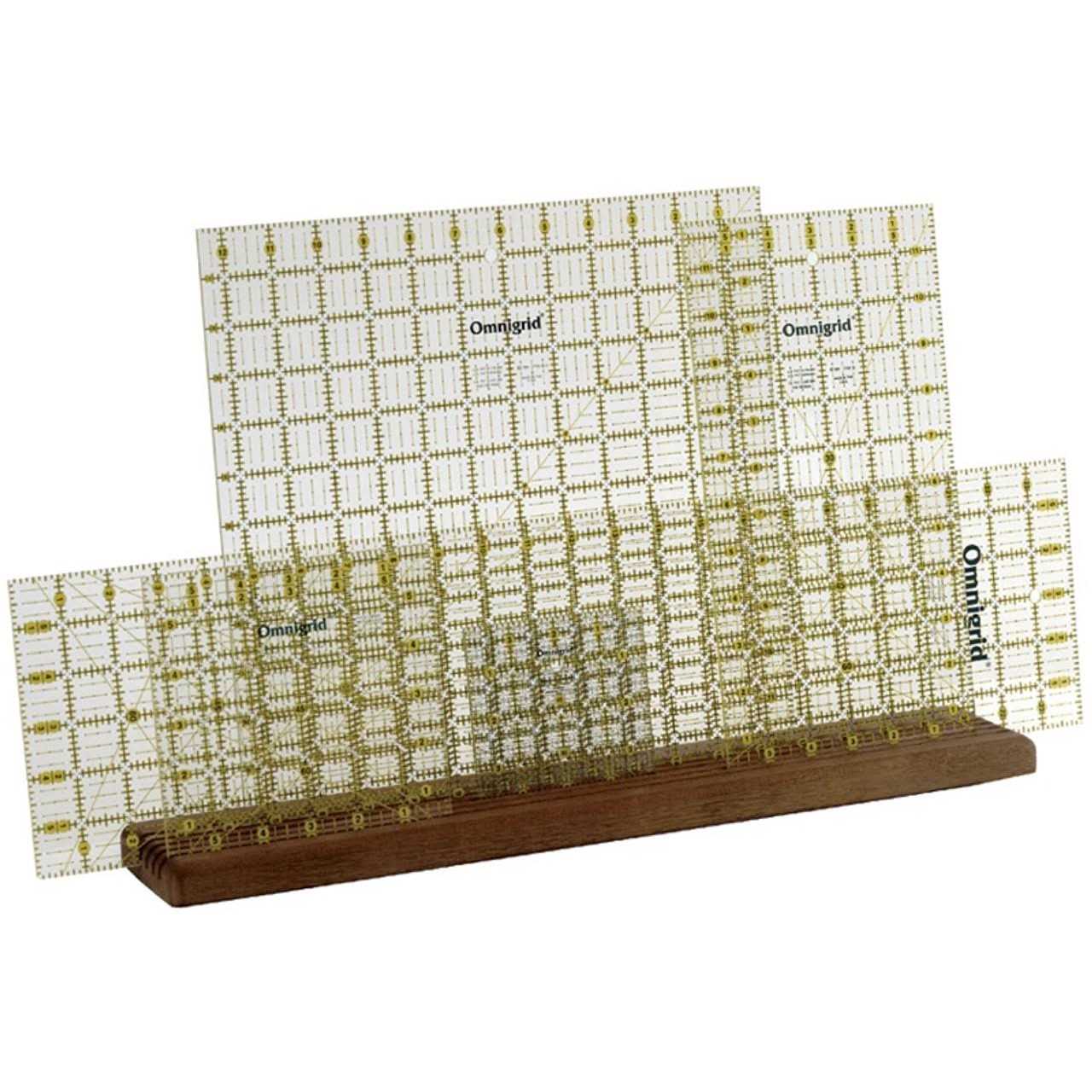 Omnigrid Wooden Ruler Rack - Cheap Fitting