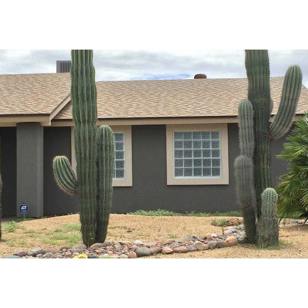 REDI2SET Pattern Frameless Replacement Glass Block Window - Cheap Fitting