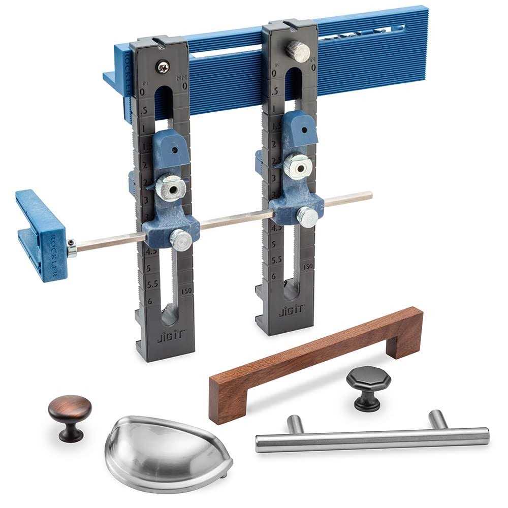 Rockler Jig-it Knob and Pull Pro Drilling Guide - Cheap Fitting