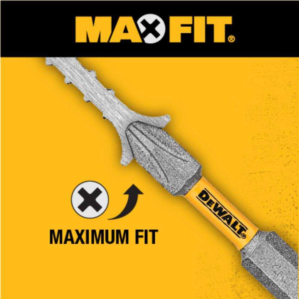 DeWalt Max Fit Hex 1 in. L Screwdriver Bit Set Steel 9 pk - Cheap Fitting