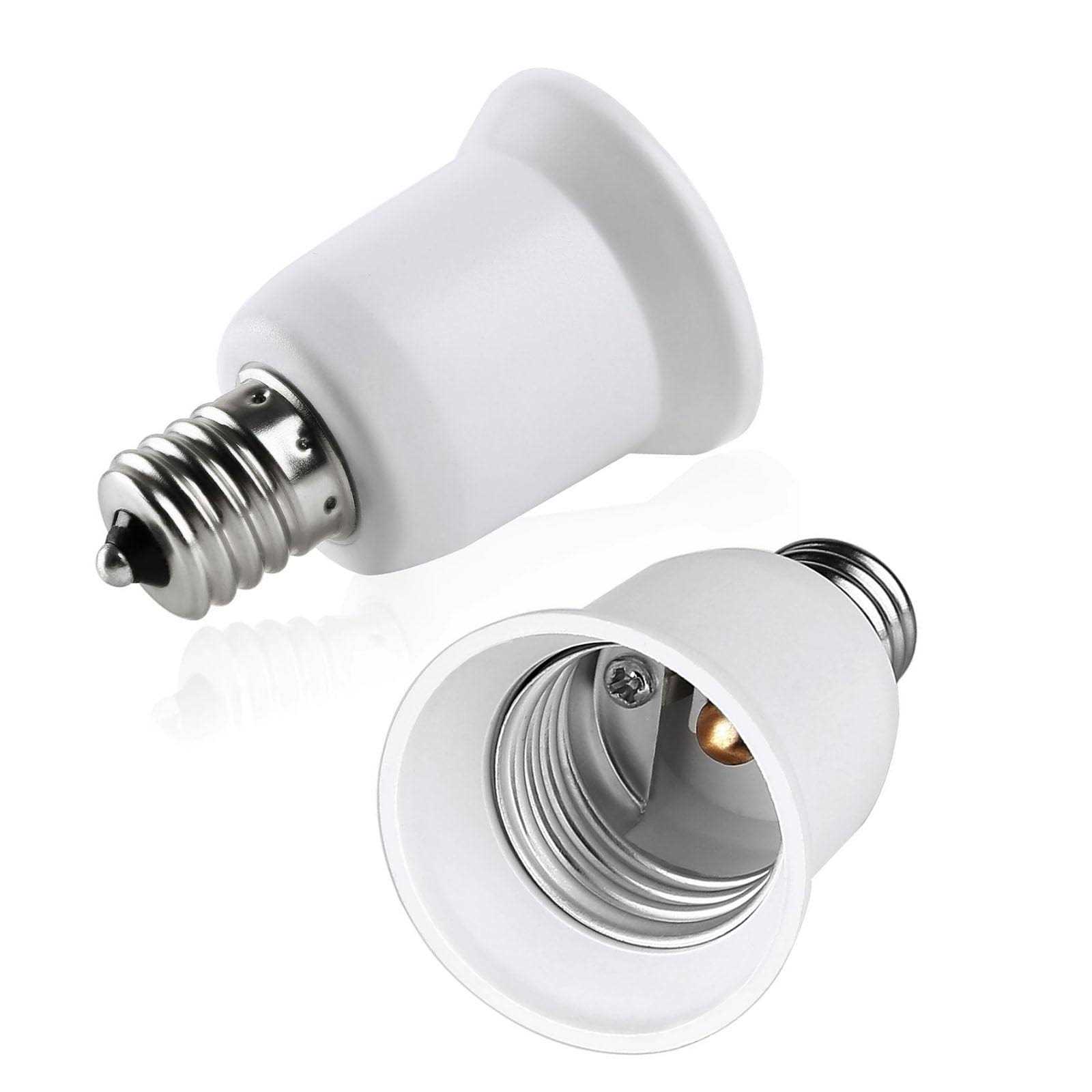 FINELED E17 to E26 Socket Adapter,Intermediate Base E17 to Standard Medium Base E26 Converter - Cheap Fitting