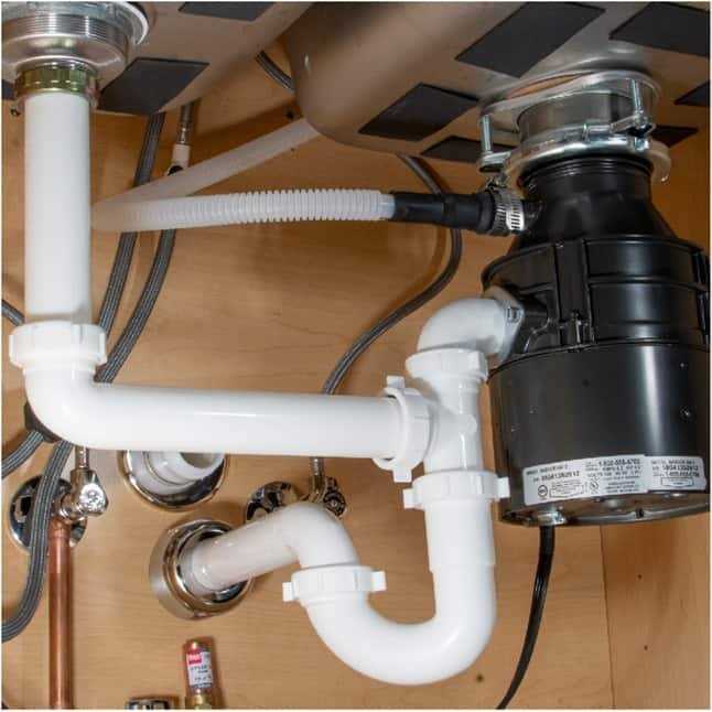 Dearborn P9703WBG 1-1/2 P-Trap with Threaded PVC Adapter, and Reversible J-Bend - Cheap Fitting