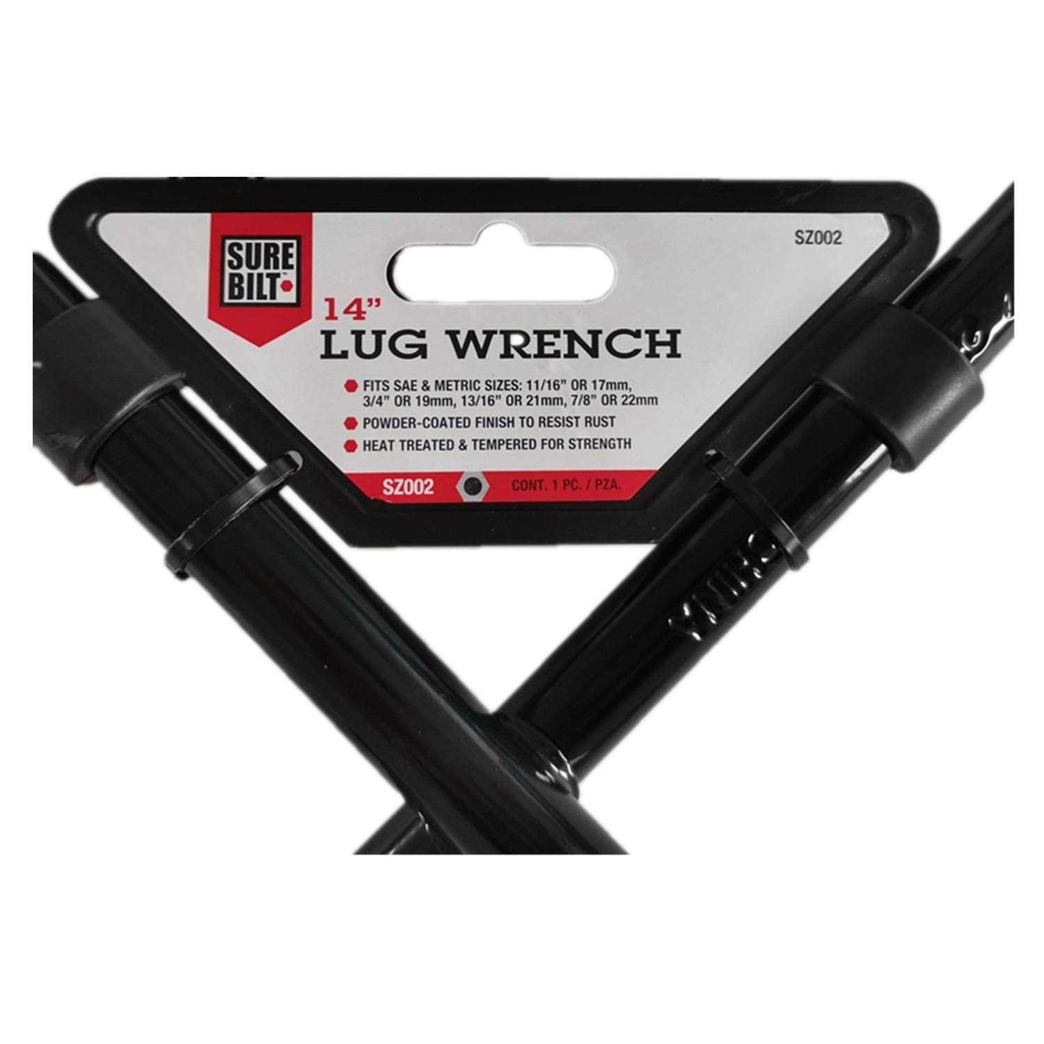 SureBilt 14in Cross Lug Wrench at AutoZone - Cheap Fitting
