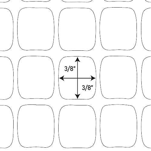BOEN Black Plastic Hardware Net 15 ft. Reinforced UV treated, Barrier from Rabbits, Deer and Rodents - Cheap Fitting