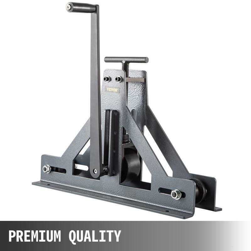 VEVOR 1-1/2 Tubing Rolling Bender Manual Square & Rectangular Tube Bender 14 Gauge Roller Tubing Roller Flat Bar Bender For Mild Steel Cooper - Cheap Fitting