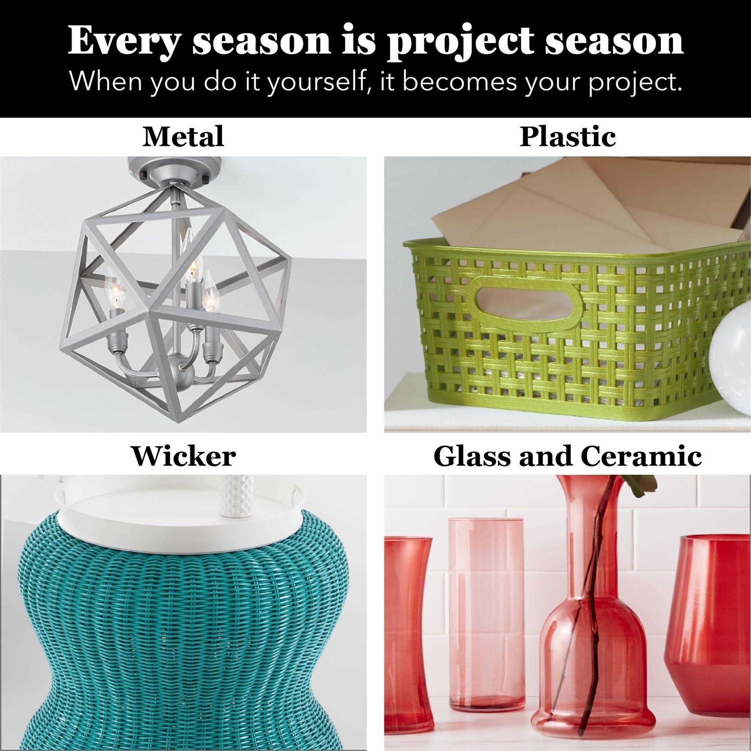 Krylon Iridescent Latex Glitter Paint - Cheap Fitting