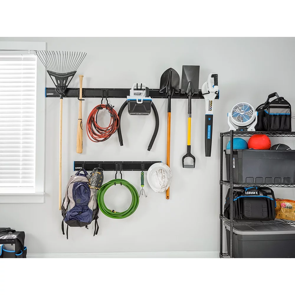 HART 15-Piece Garage Storage Rail Starter Kit - Cheap Fitting
