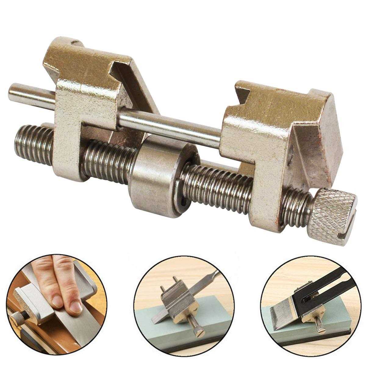 Baitaihem Stainless Steel Honing Guide for Wood Chisel Planer Blade Flat Chisel Edge Sharpening - Cheap Fitting