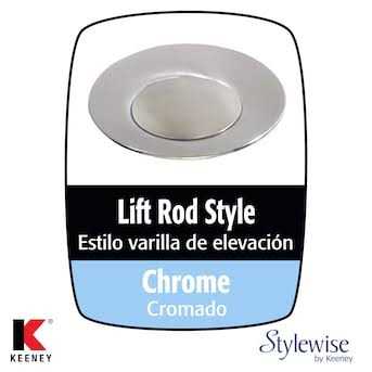 Keeney Bathroom Decorative Sink Drain 22070K - Cheap Fitting