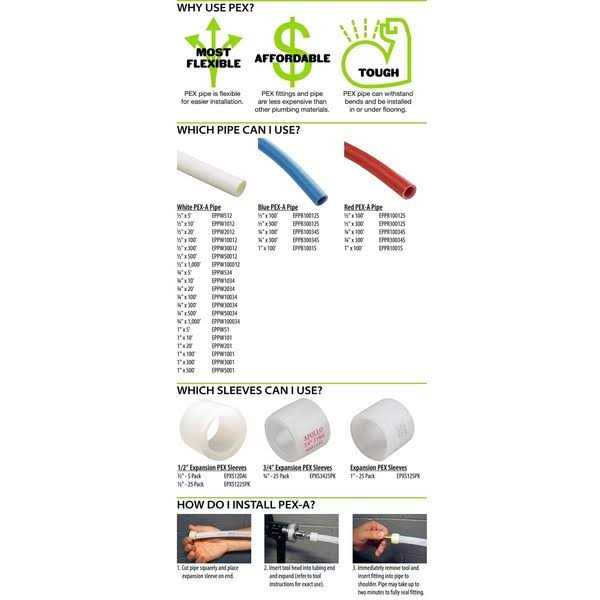 Apollo PEX A 6 Port 3/4 in. Dia. Manifold EPXM6PT - Cheap Fitting