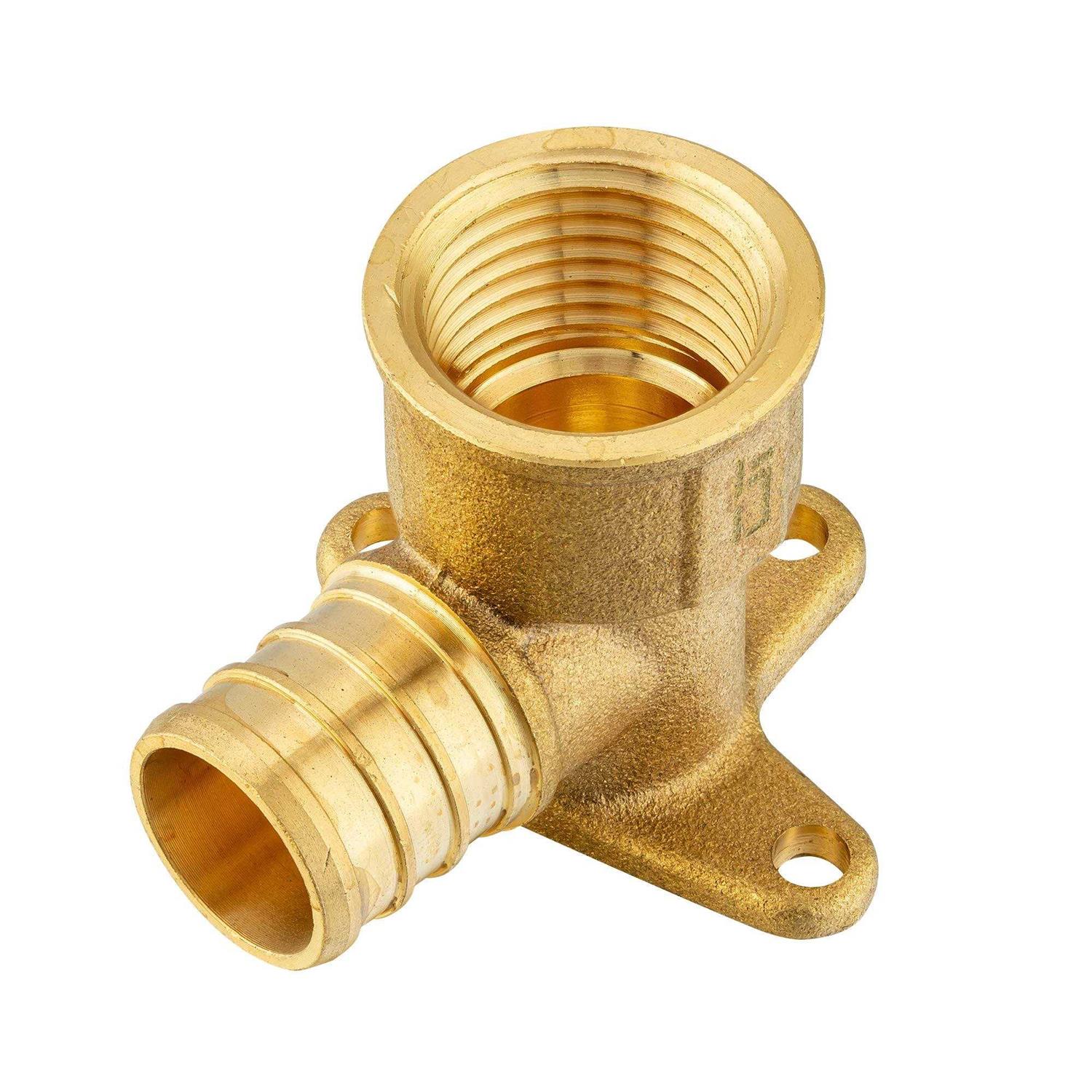 Efield Pex 3/4 Inch X 1/2 Inch Female Npt Drop-ear Elbow Brass Crimp Fittings - Cheap Fitting