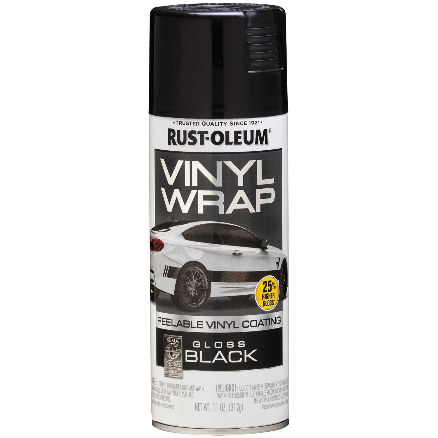 Rust-Oleum Automotive Vinyl Wrap Peelable Coating Gloss Spray - Cheap Fitting