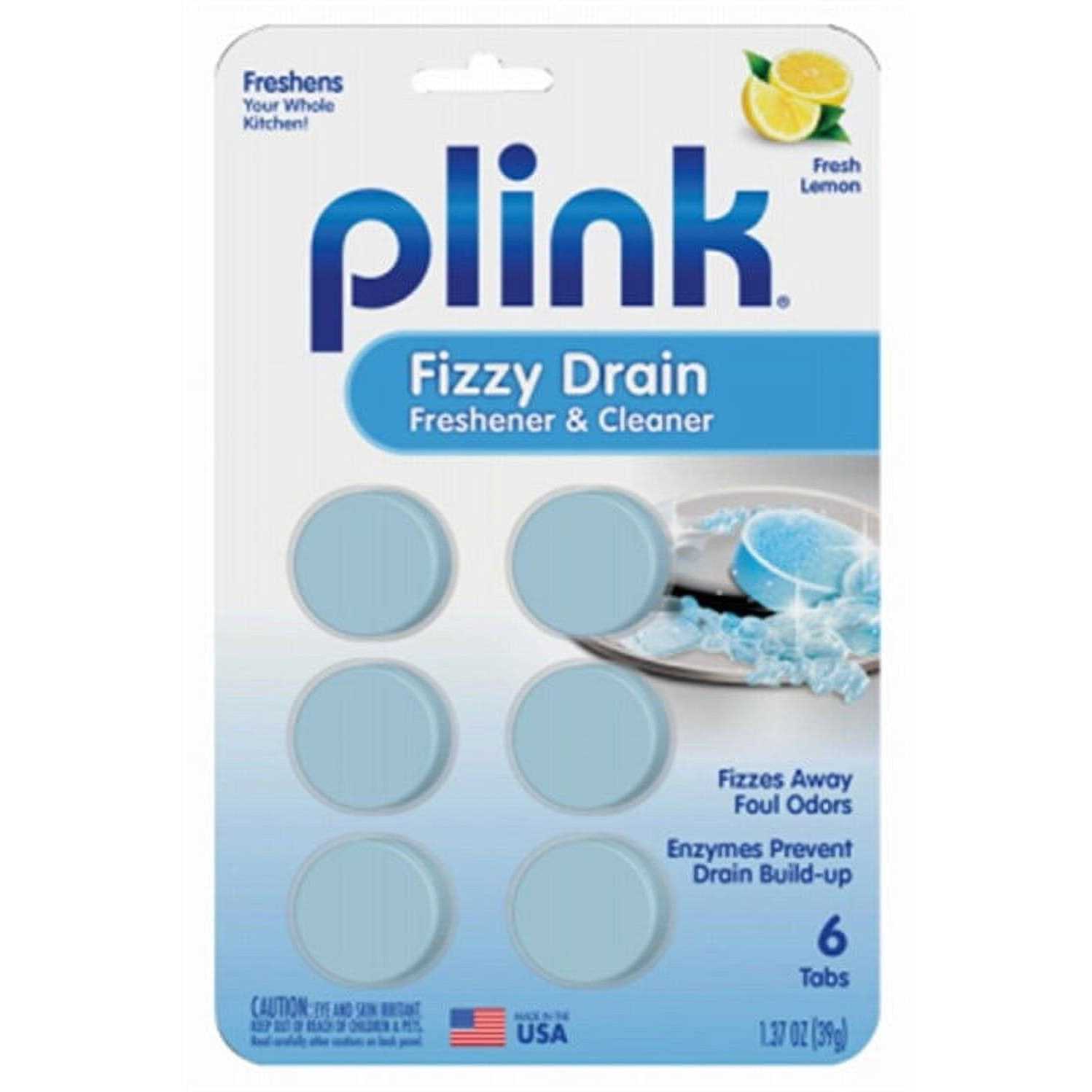 Plink Fizzy Drain Freshener & Cleaner - Cheap Fitting