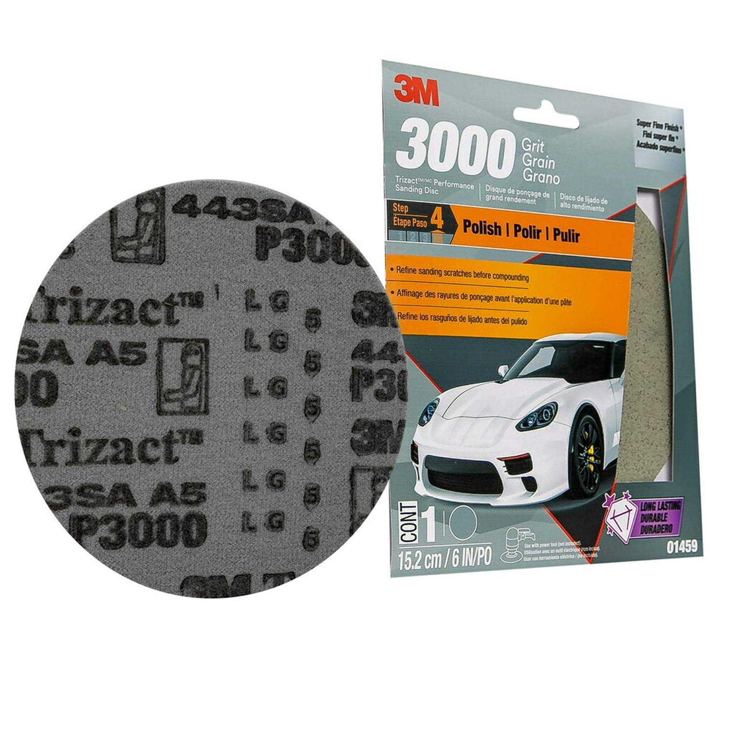 3M 1459 Trizact Performance Sanding Disc - Cheap Fitting