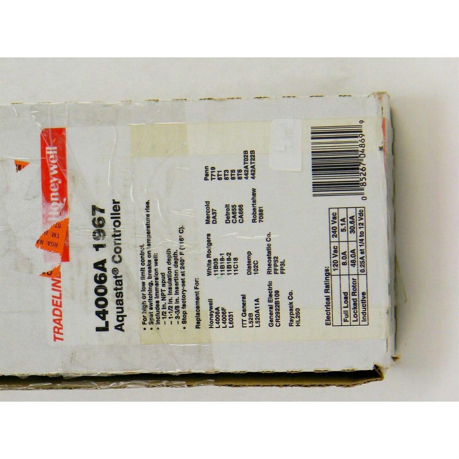 Honeywell L4006A1967/U Aquastat - Cheap Fitting