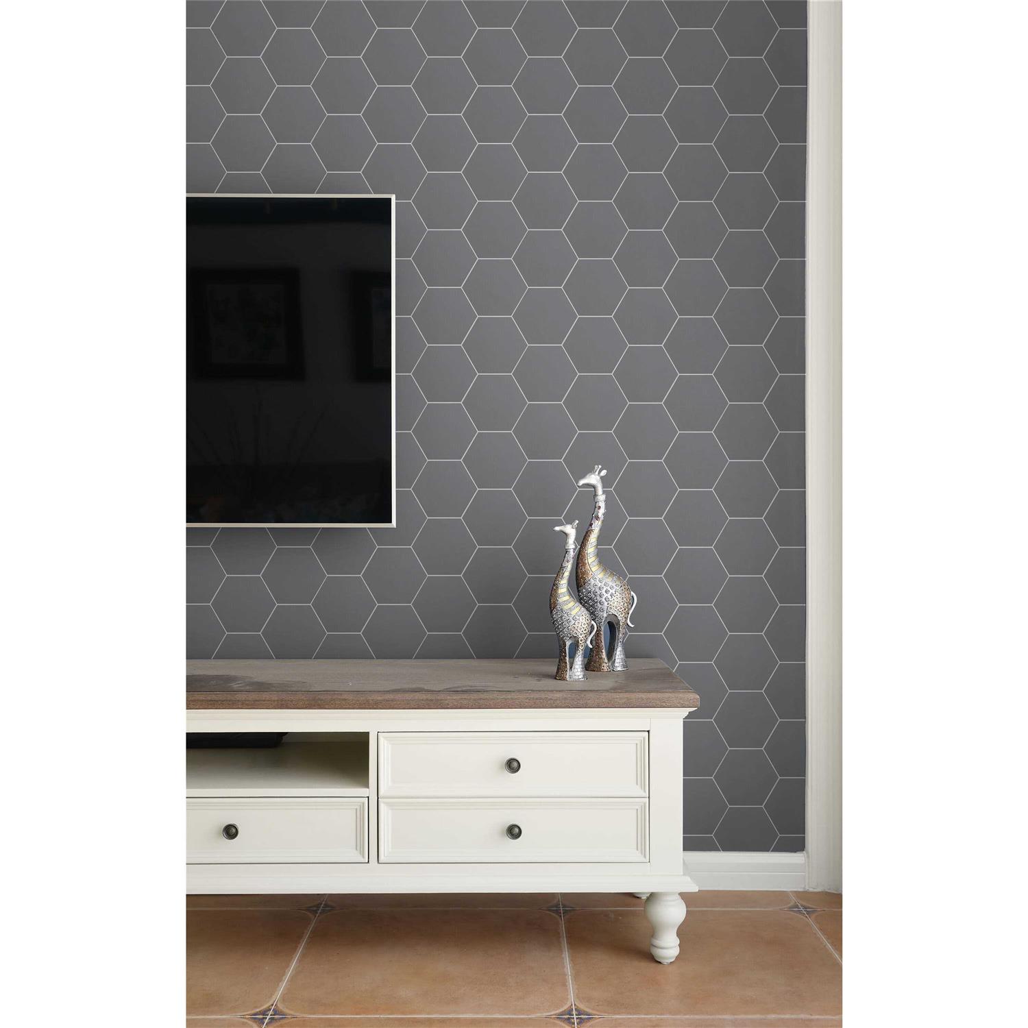 Avant Decor Bex Hexagon 6 in. x 6.9 2.3mm Stone Peel and Stick Backsplash Tile - Cheap Fitting