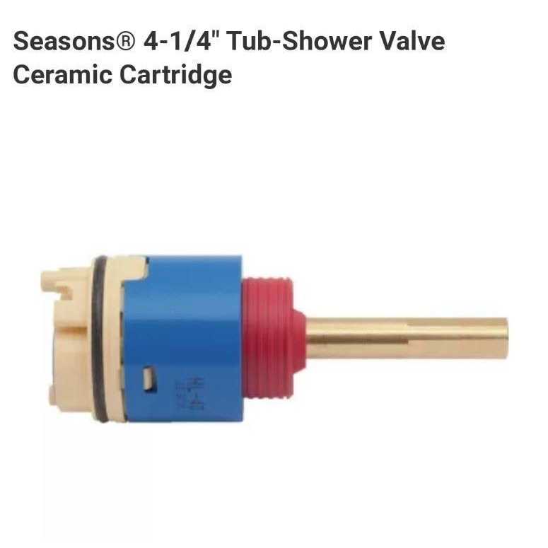 Aquasource Glacier Bay Seasons Cartridge HL-40-4.25 Inch Ceramic Shower - Cheap Fitting