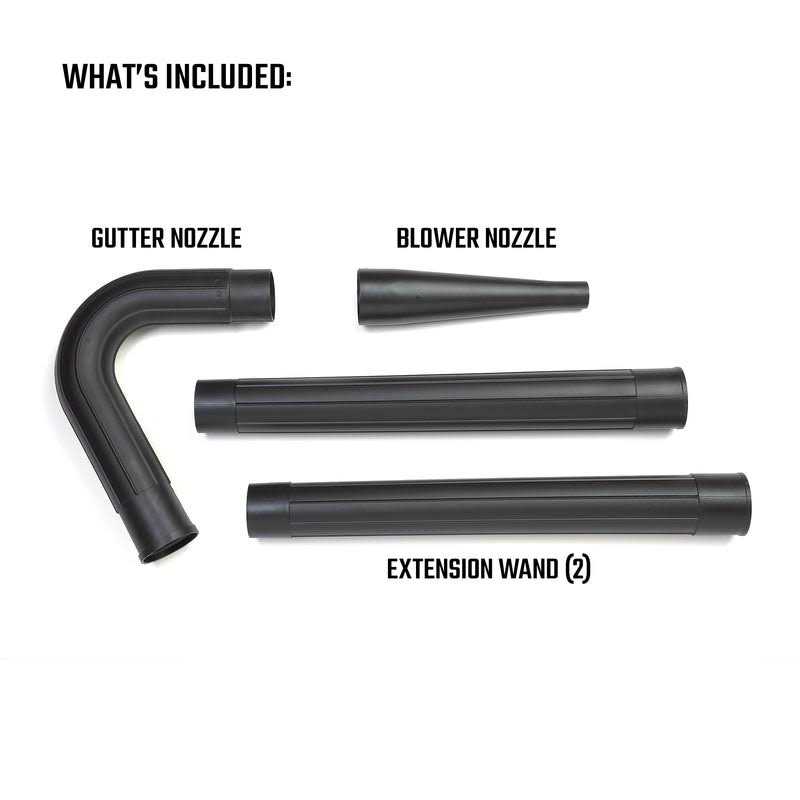 Craftsman CMXZVBE38640 2-1/2 in. 4-Piece Wet/Dry Vacuum Gutter Cleaning Kit - Cheap Fitting