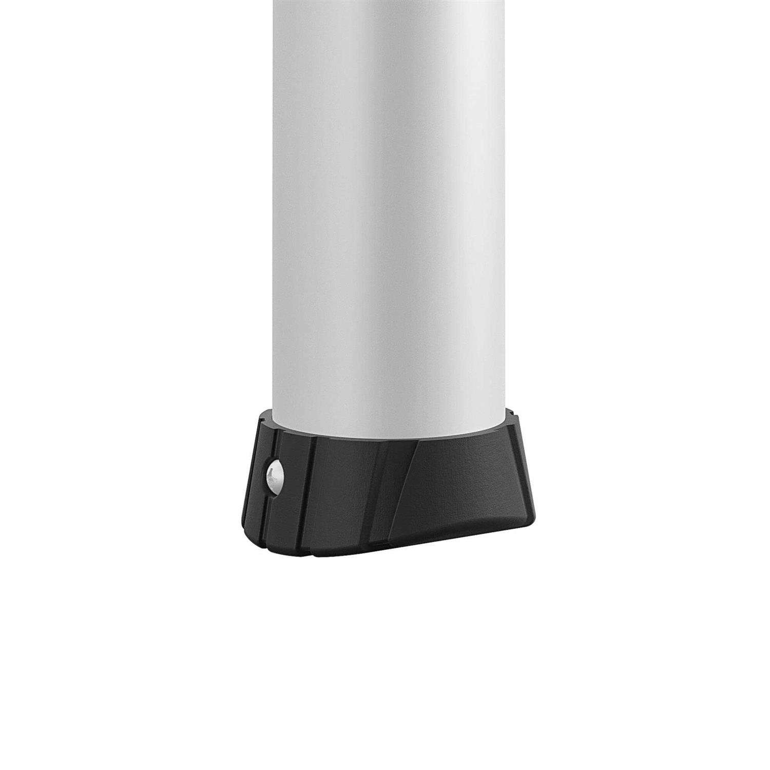 Cosco SmartClose 8.5 ft. Aluminum Telescoping Extension Ladder 12 ft. Reach Height - Cheap Fitting