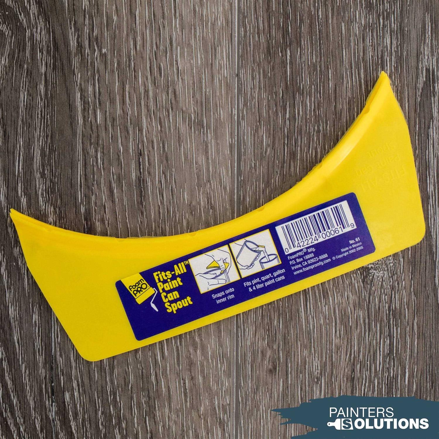 Foampro Fits-All 61 Paint Can Spout - Cheap Fitting