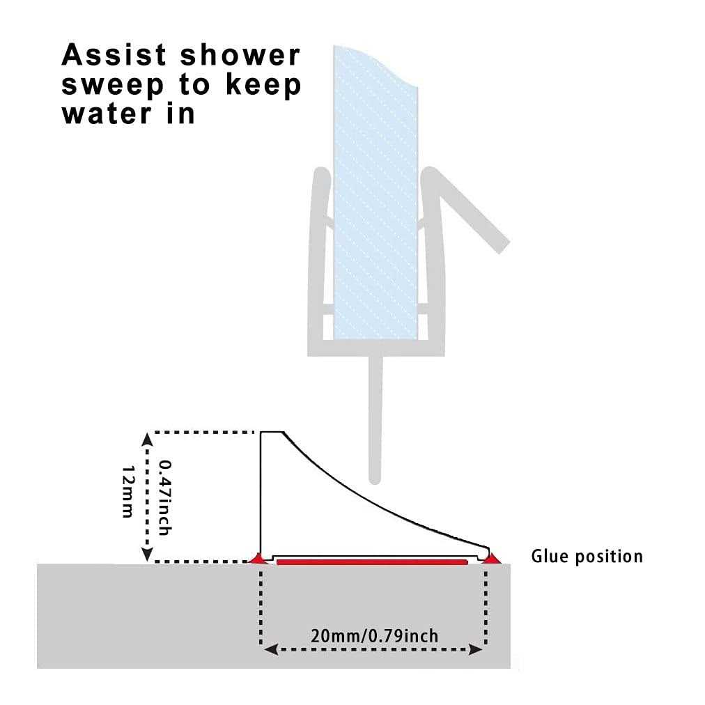 118 inch Water Guard for Kitchen Sink,Silicone Rubber Kitchen Splash Guard, Corner Water Retaining Dam Strip for Countertop,Shower, Bathroom,Self - Cheap Fitting