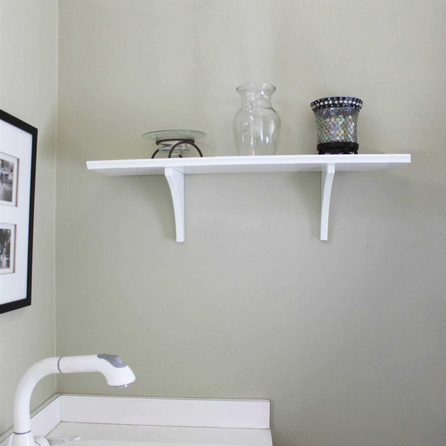 Inplace Mission Shelf with Bracket	Inplace Mission Shelf with Bracket - Cheap Fitting