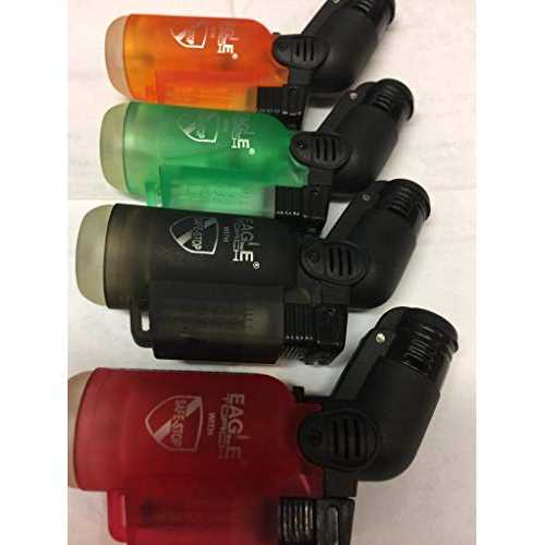 Eagle Torch Lighters Asst Clear Colors 4pack Deal - Cheap Fitting