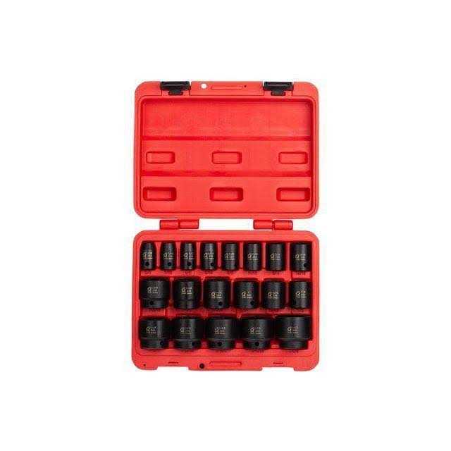 19 Piece 1/2 Drive SAE Impact Socket Set 2640 Sunex - Cheap Fitting