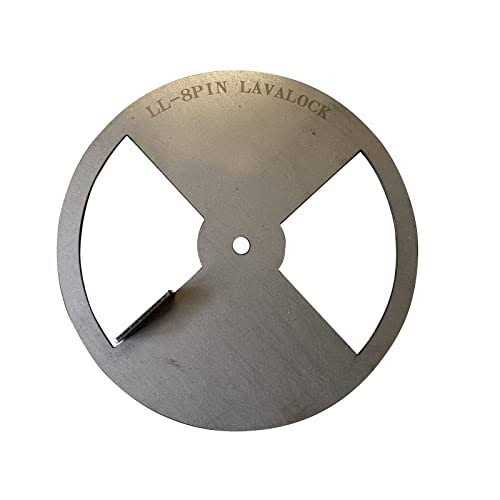 LavaLock Smoker Pinwheel BBQ air Damper Pit Grill Vent - Cheap Fitting