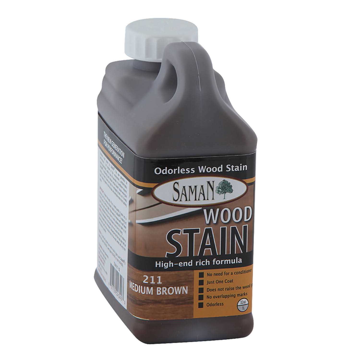 Saman Semi-Transparent Water-Based Wood Stain - Cheap Fitting