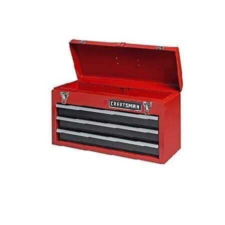 Craftsman 3-Drawer Metal Portable Chest Toolbox Red - Cheap Fitting