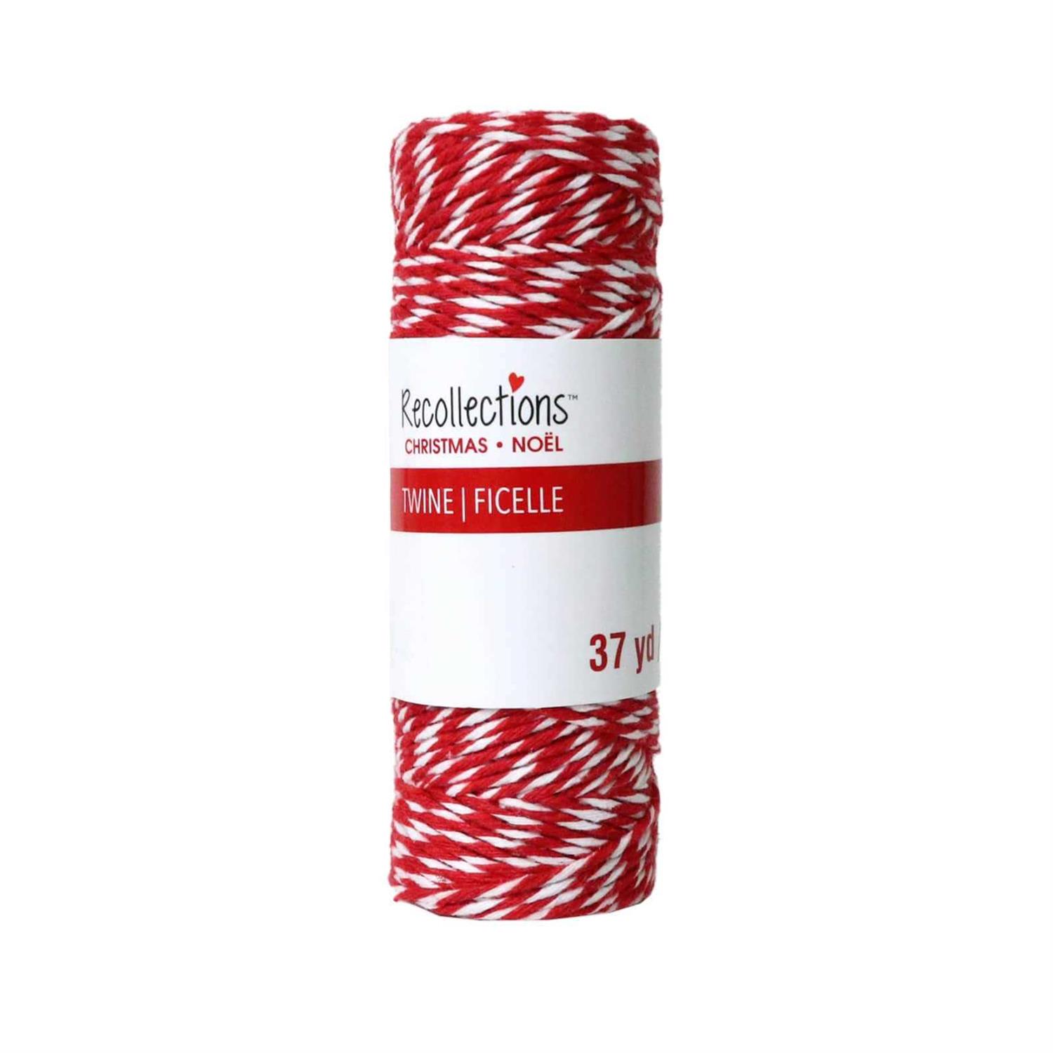 37yd White Twine by Recollections Christmas - Cheap Fitting