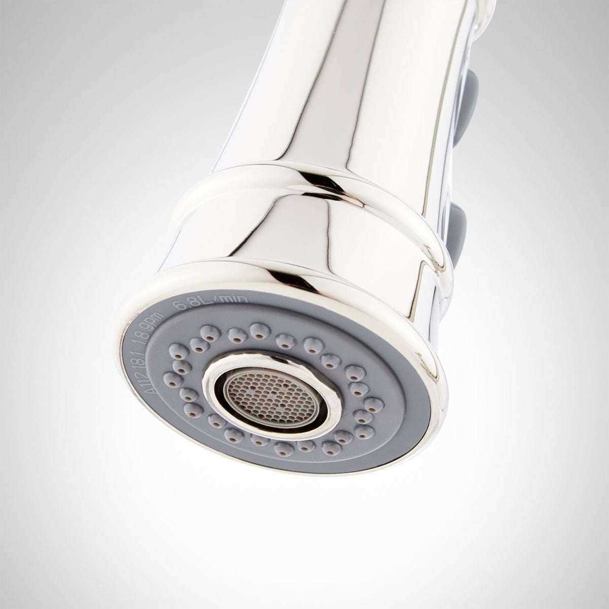 Signature Hardware Amberley 1.8 GPM Single Hole Pull Down Kitchen Faucet - Cheap Fitting